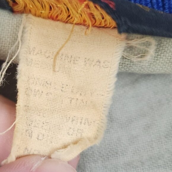 Vtg Eastern Illinois University Satin Bomber Jacket Small Embroidered Lined USA - Picture 9 of 13